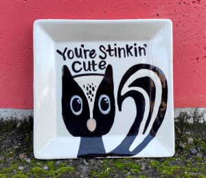 Pittsford Skunk Plate