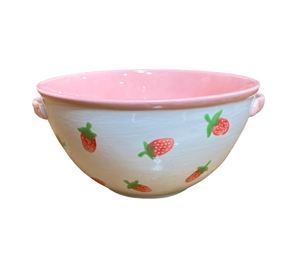 Pittsford Strawberry Print Bowl
