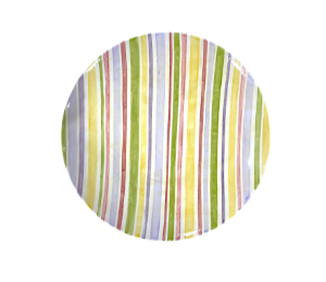 Pittsford Striped Fall Plate