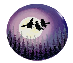 Pittsford Kooky Witches Plate