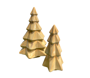 Pittsford Rustic Glaze Faceted Trees