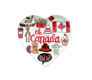 Pittsford Canada Heart Plate