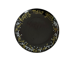 Pittsford New Year Confetti Plate