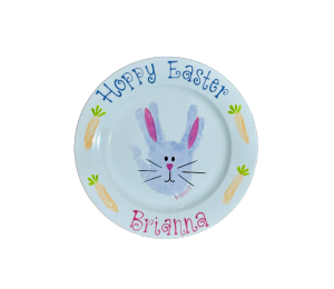 Pittsford Easter Bunny Plate