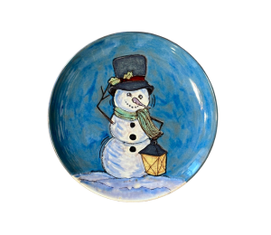 Pittsford Rustic Glazed Snowman