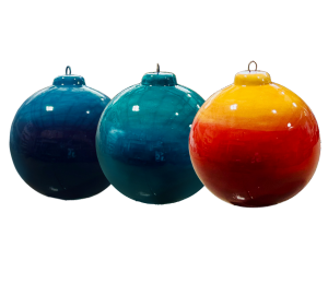 Pittsford Jewel Toned Ombre Ornament