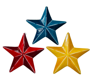 Pittsford Jewel Toned Stars